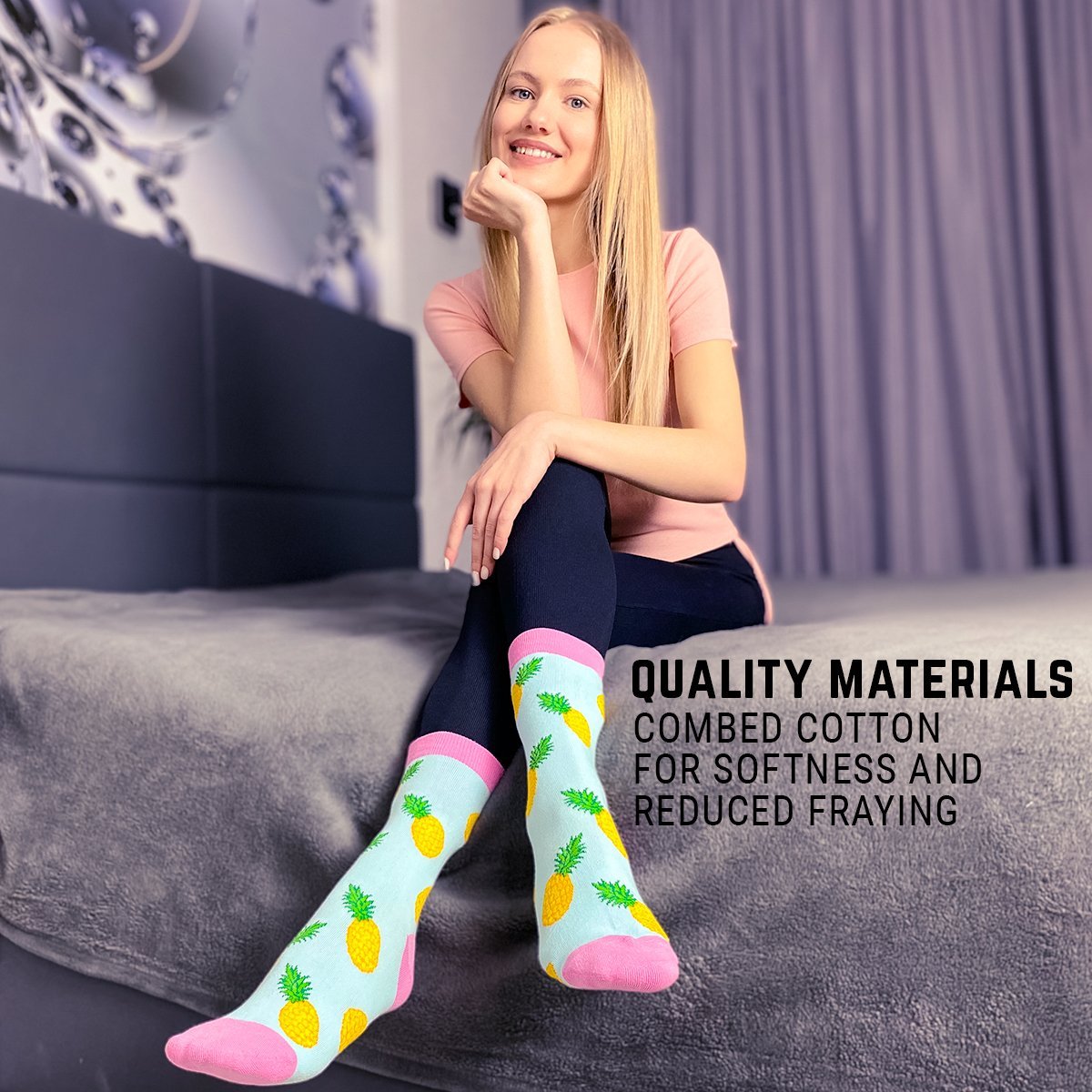 Pineapple Socks - Imagery Socks
