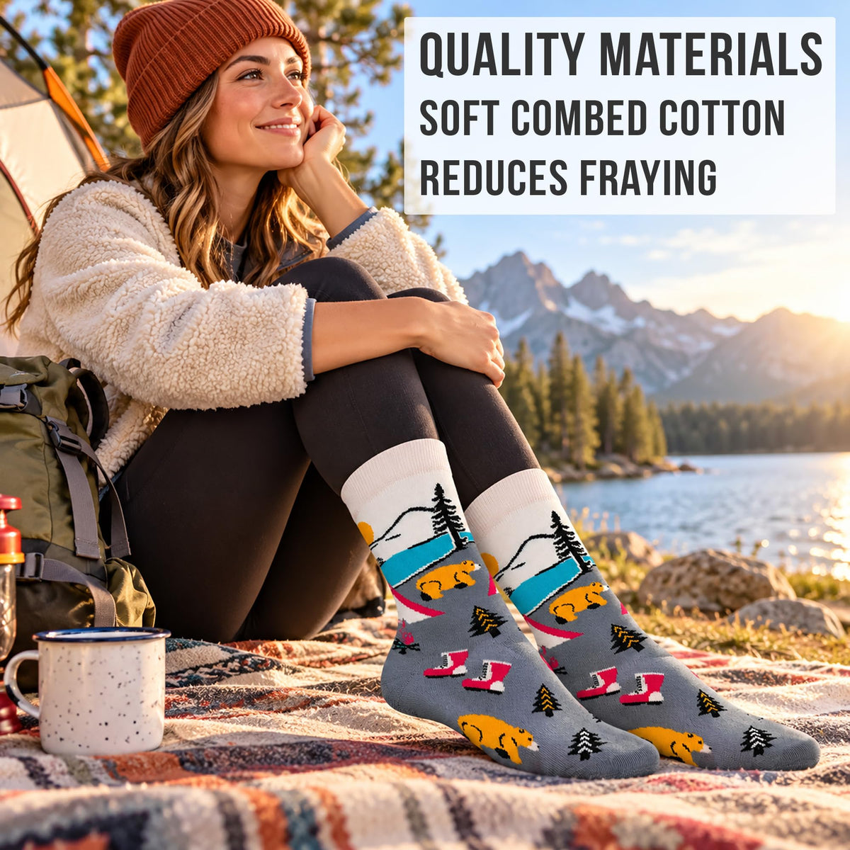 Women's Bear Socks