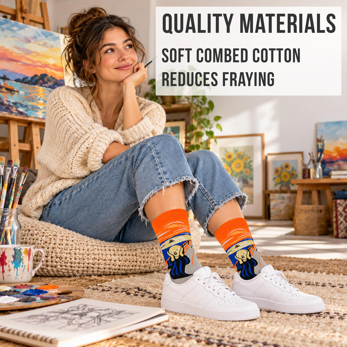 Women's Scream Socks