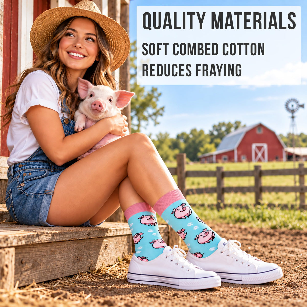 Women's Pig Socks