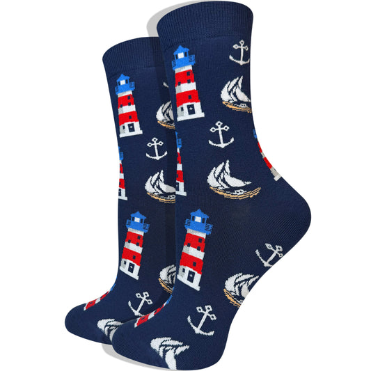 Women's Nautical Socks