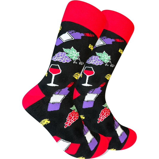 Men's Wine Socks