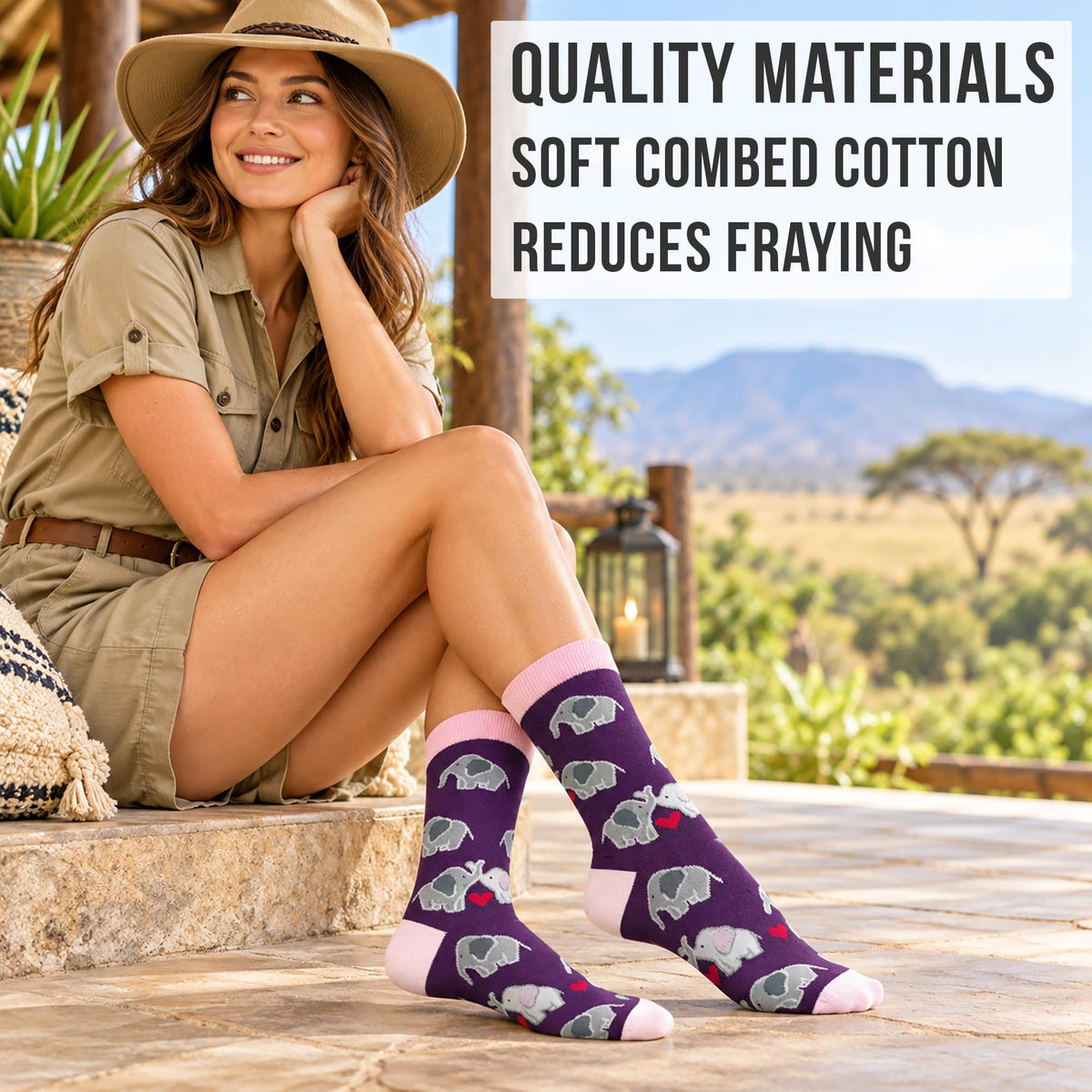 Women's Elephant Socks