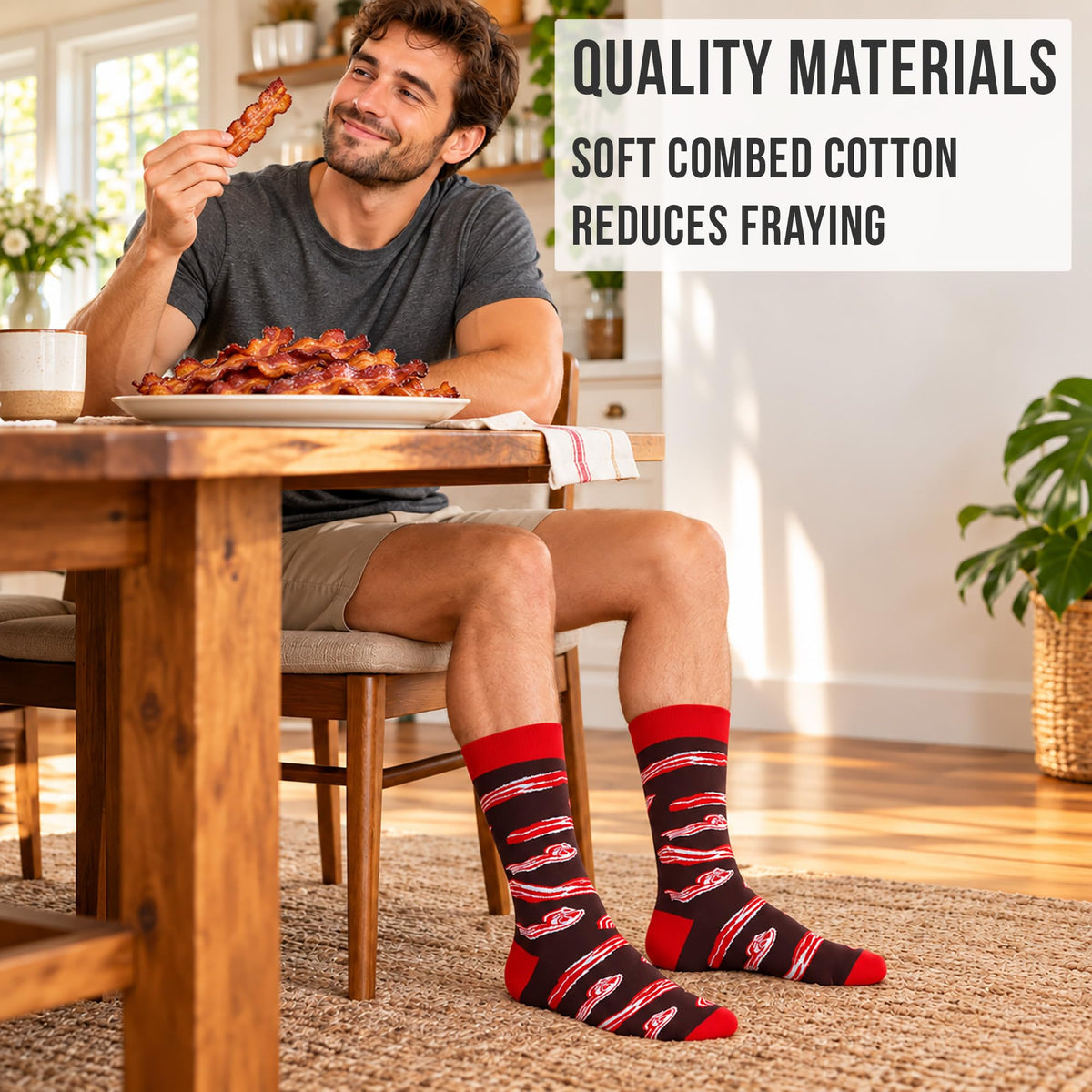 Men's Bacon Socks