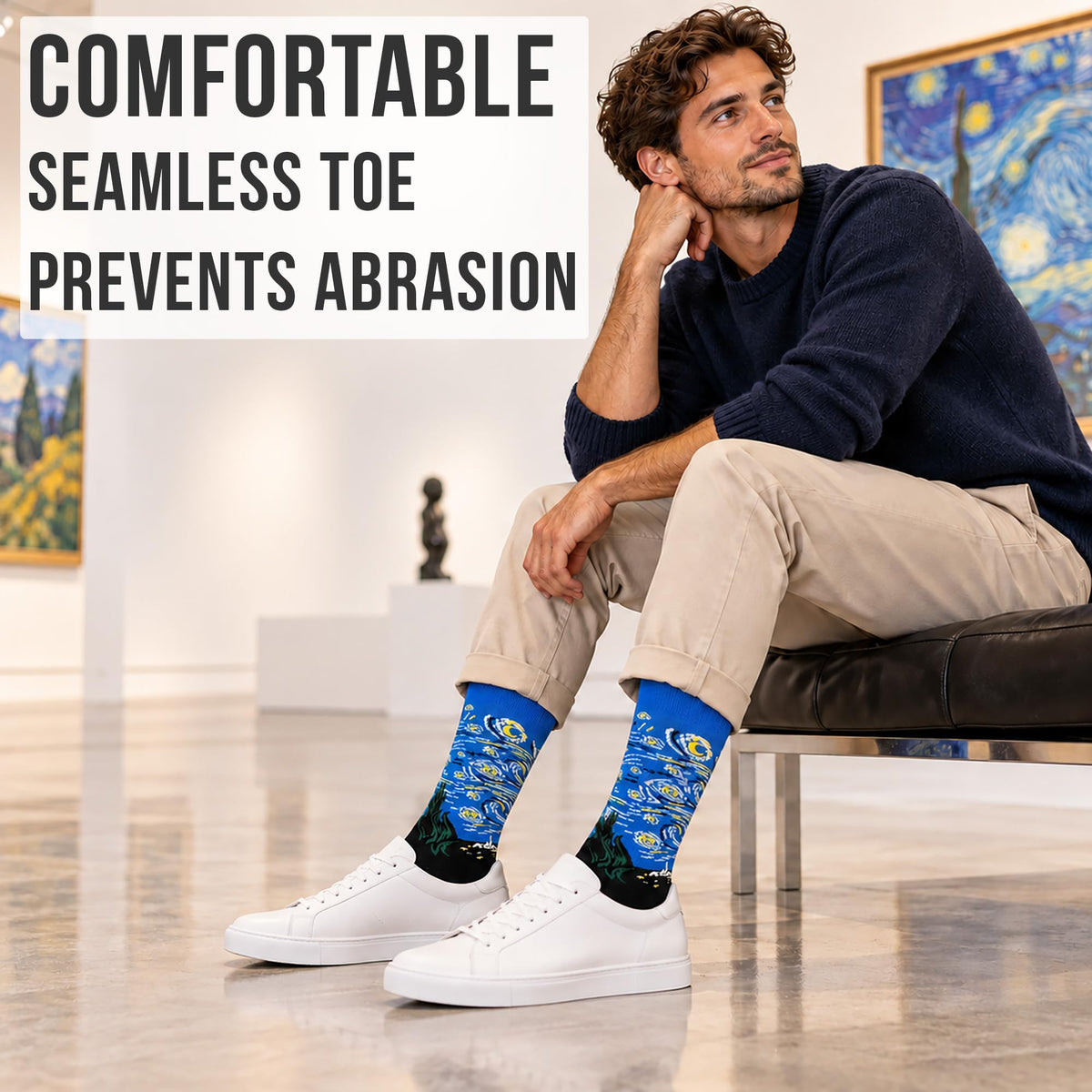 Men's Starry Night Socks