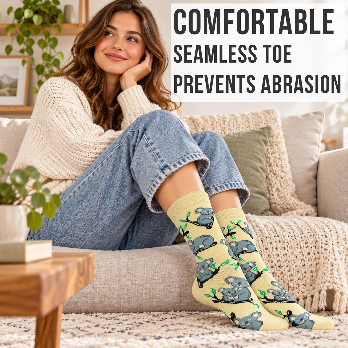 Women's Koala Socks