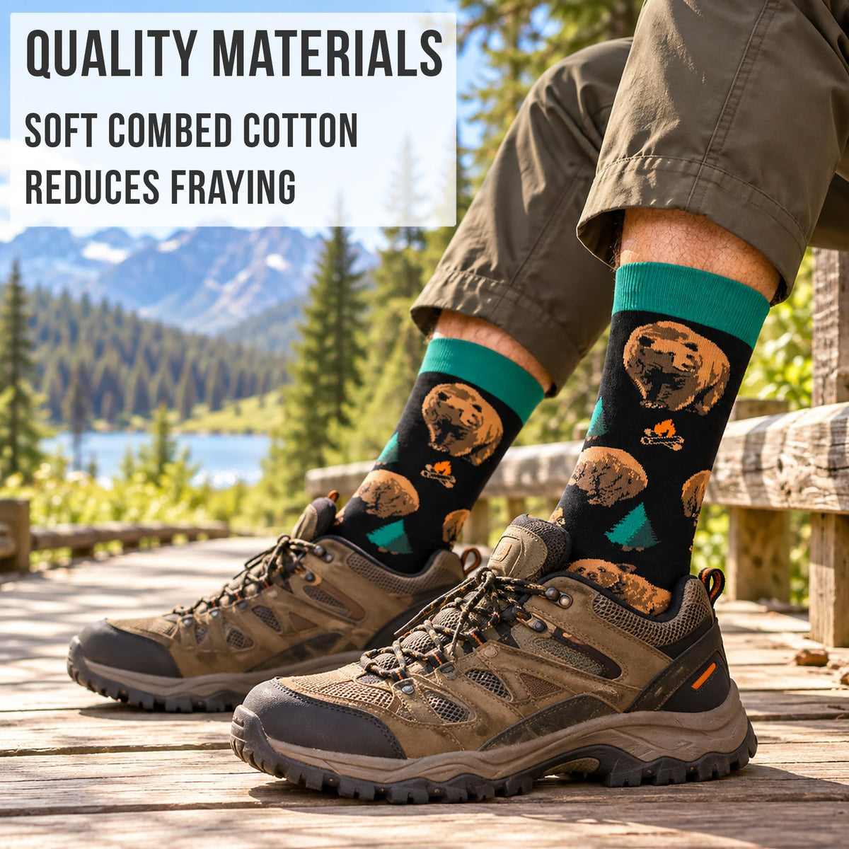 Men's Bear Socks