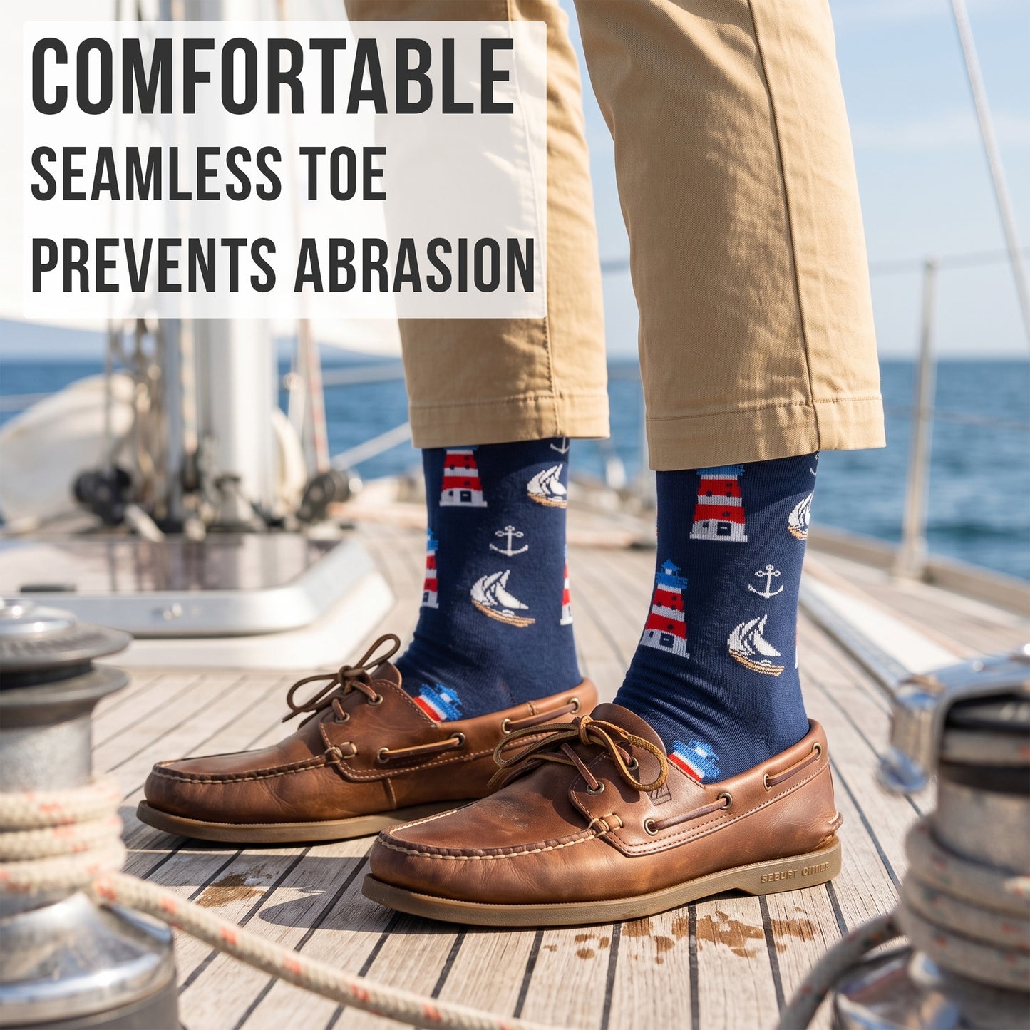 Men's Nautical Socks