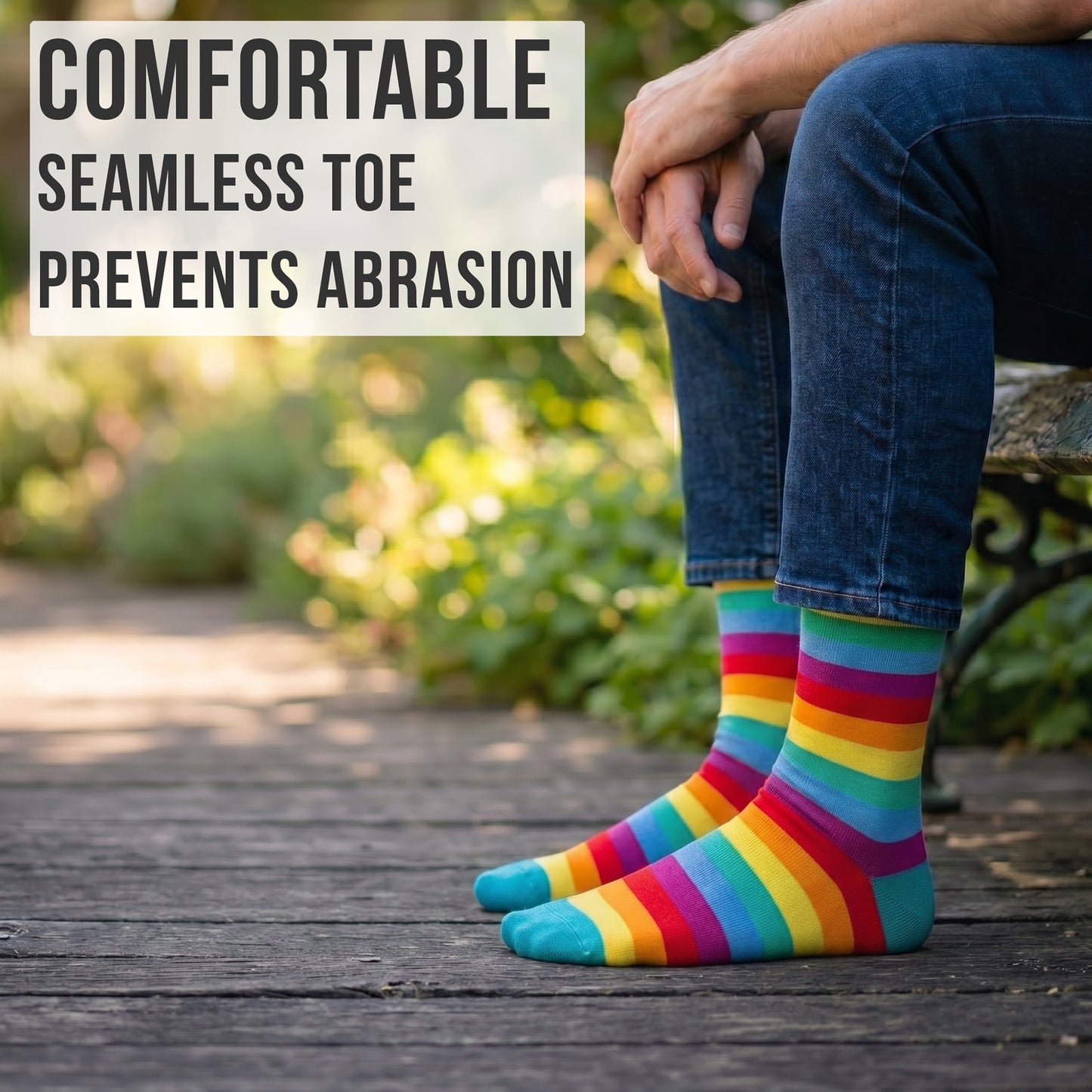 Men's Rainbow Socks