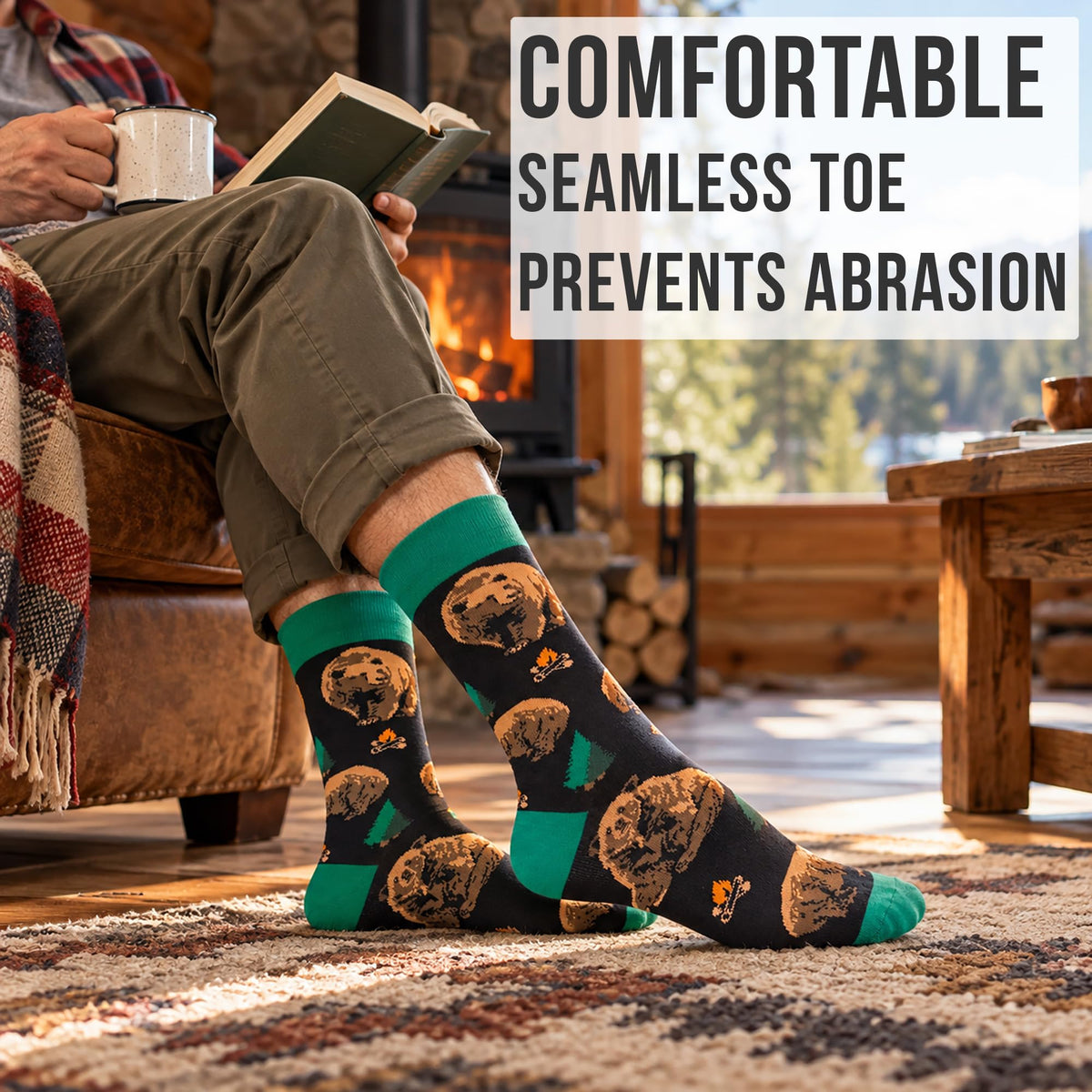 Men's Bear Socks