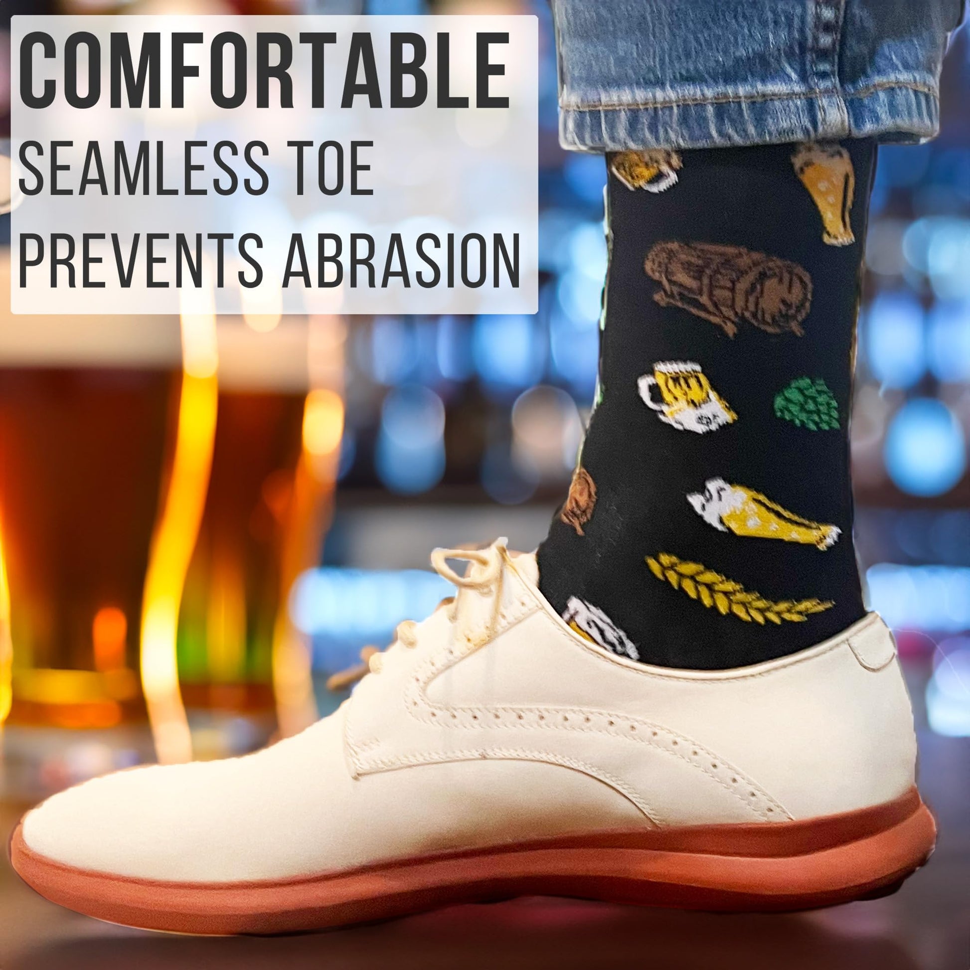 Men's Beer Socks - Imagery Socks