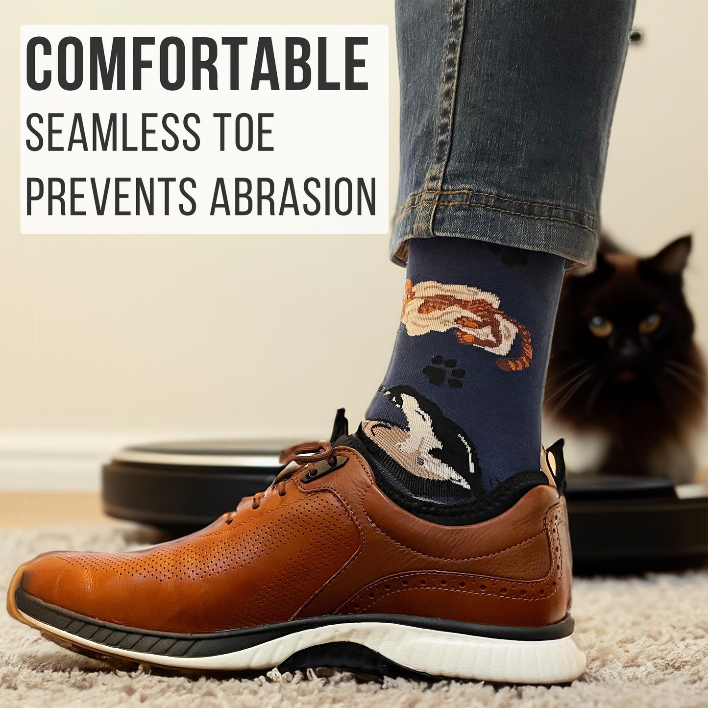 Men's Cat Socks - Imagery Socks