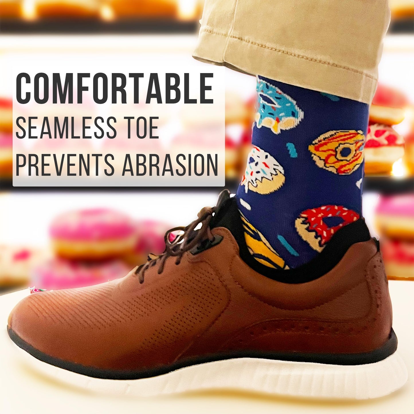 Men's Donut Socks - Imagery Socks