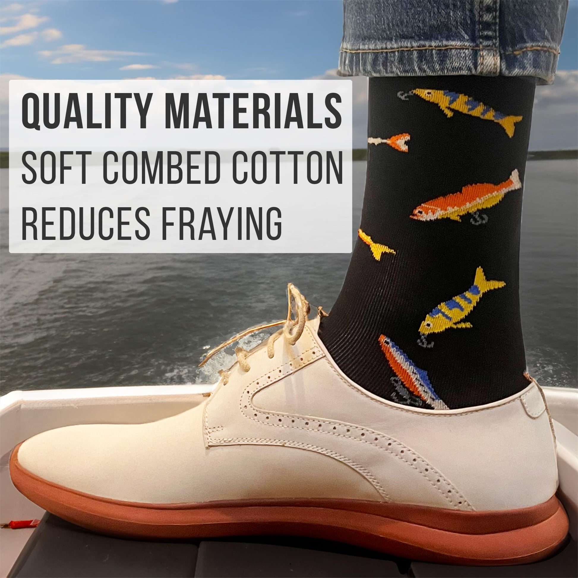 Men's Fishing Socks - Imagery Socks