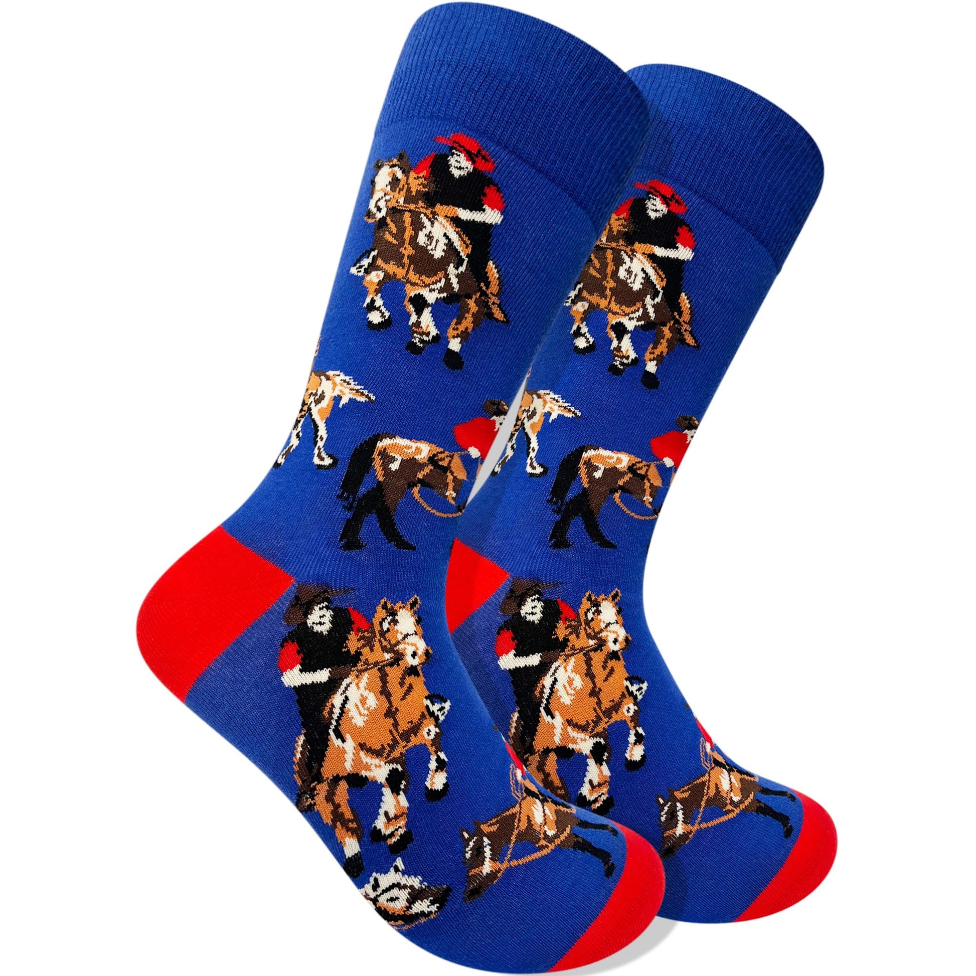 Men's Horse and Cowboy Socks - Imagery Socks