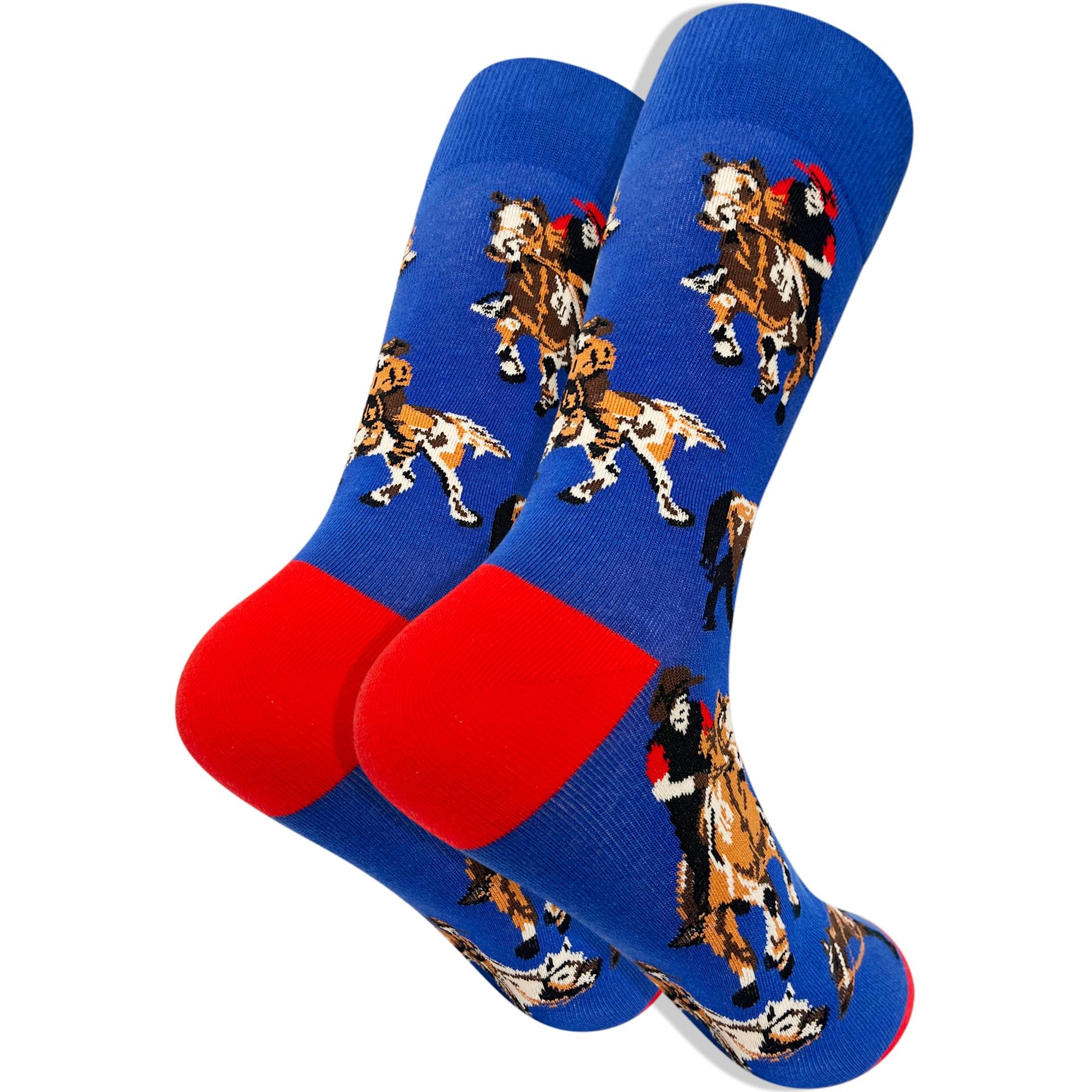 Men's Horse and Cowboy Socks - Imagery Socks