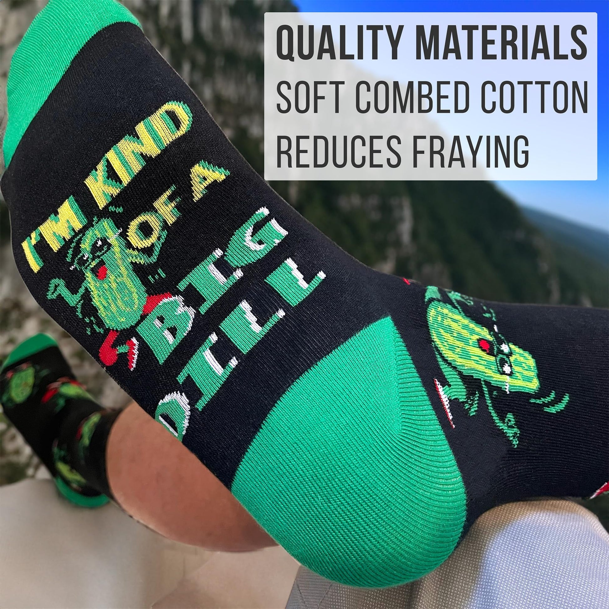 Men's Pickle Socks - Imagery Socks