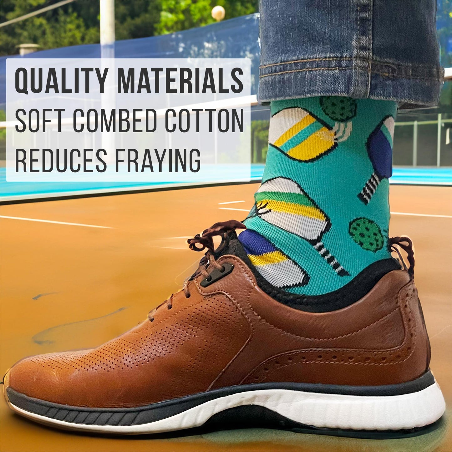 Men's Pickleball Socks - Imagery Socks