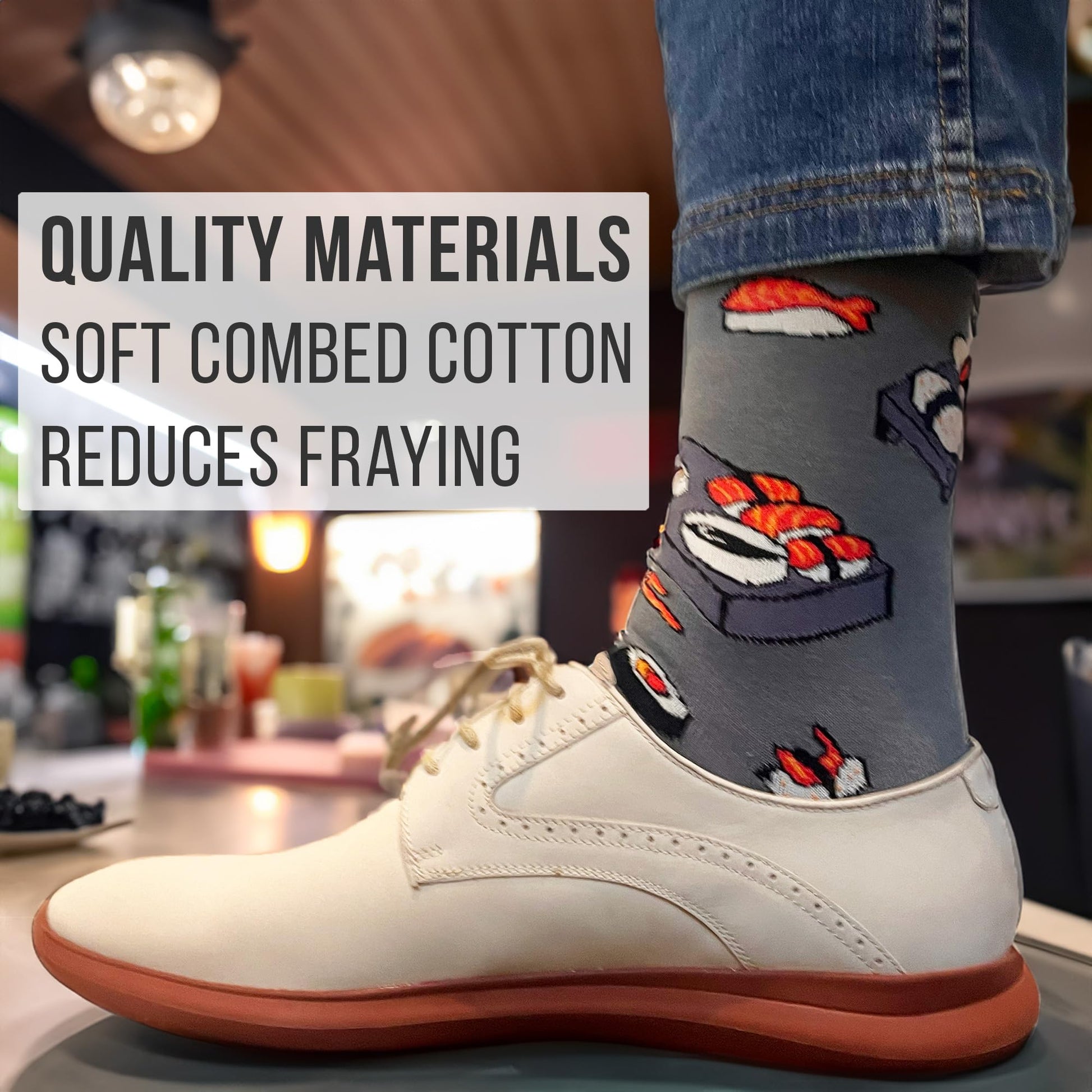 Men's Sushi Socks - Imagery Socks