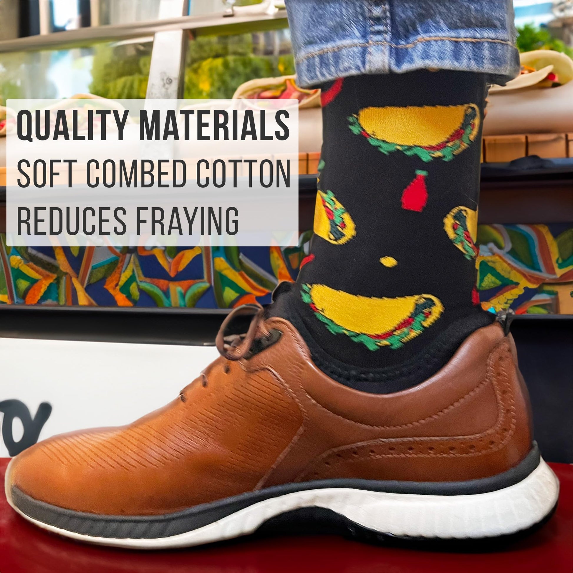 Men's Taco Socks - Imagery Socks