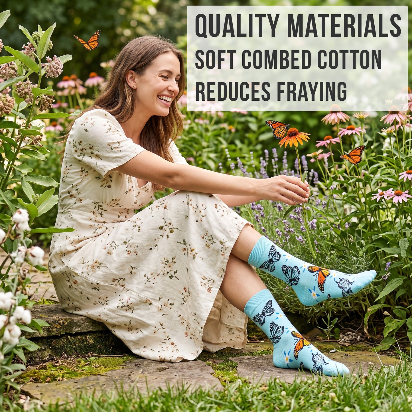 Women's Butterfly Socks