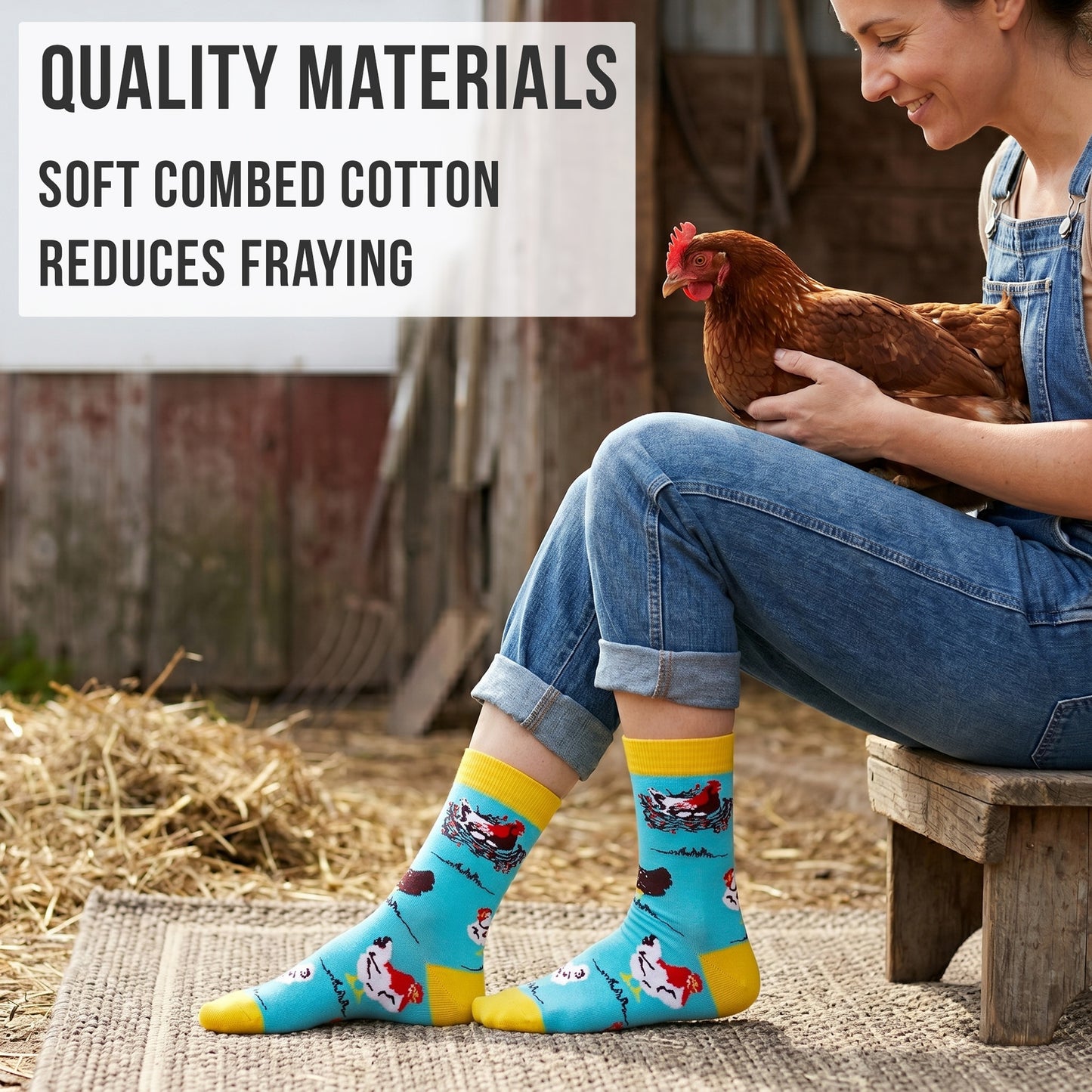 Women's Chicken Socks