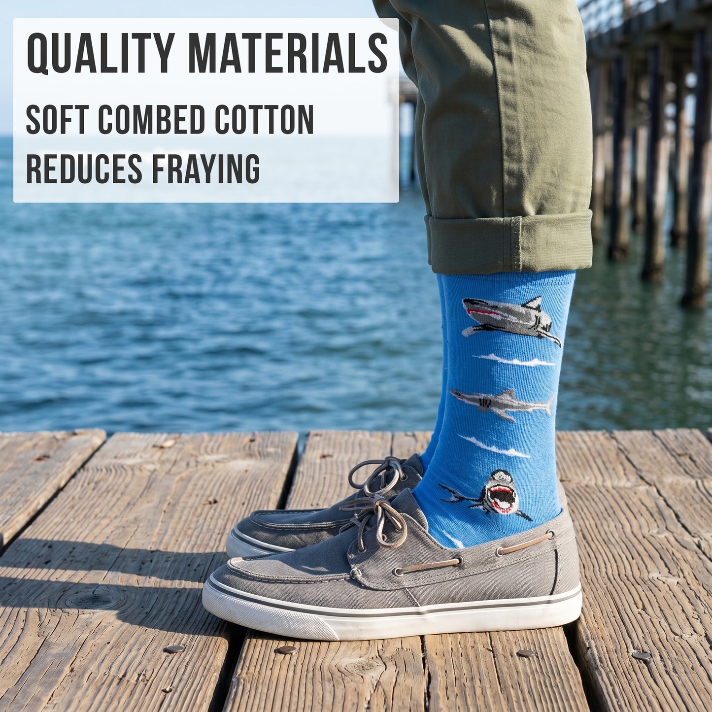 Men's Shark Socks