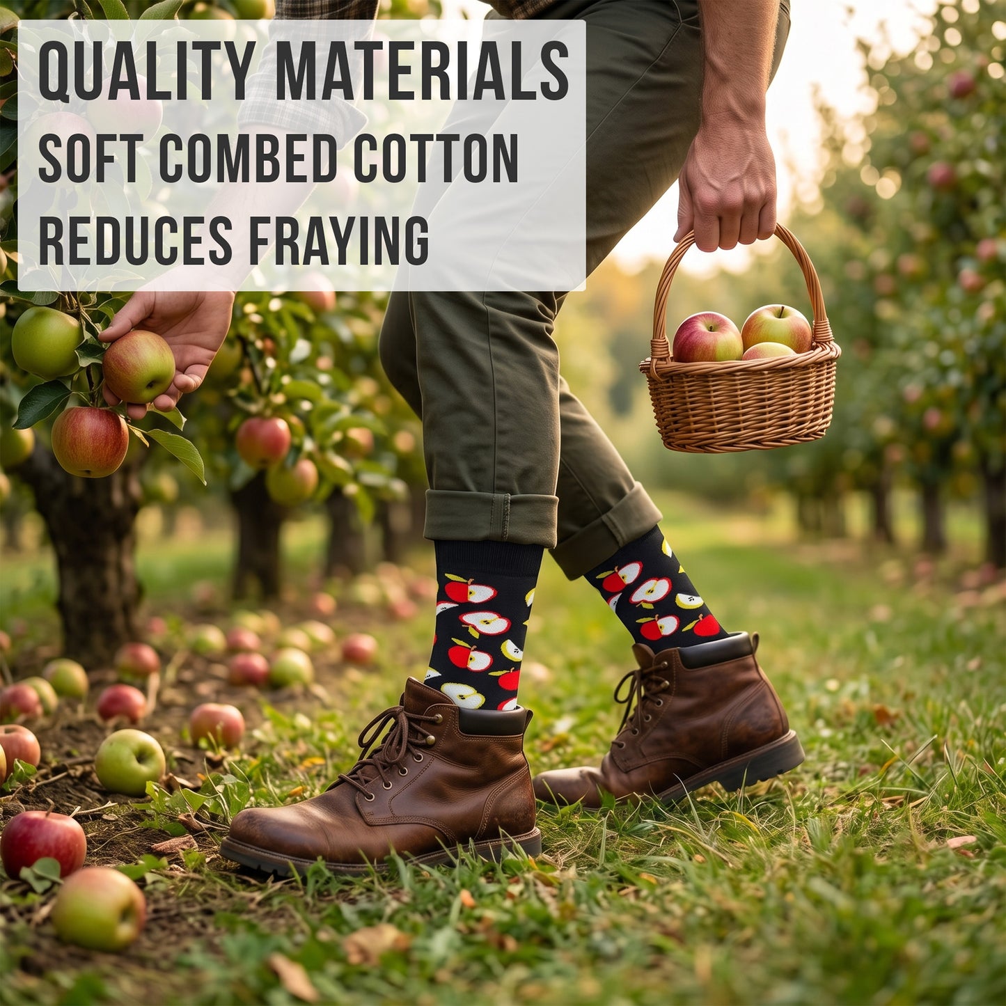 Men's Apple Socks