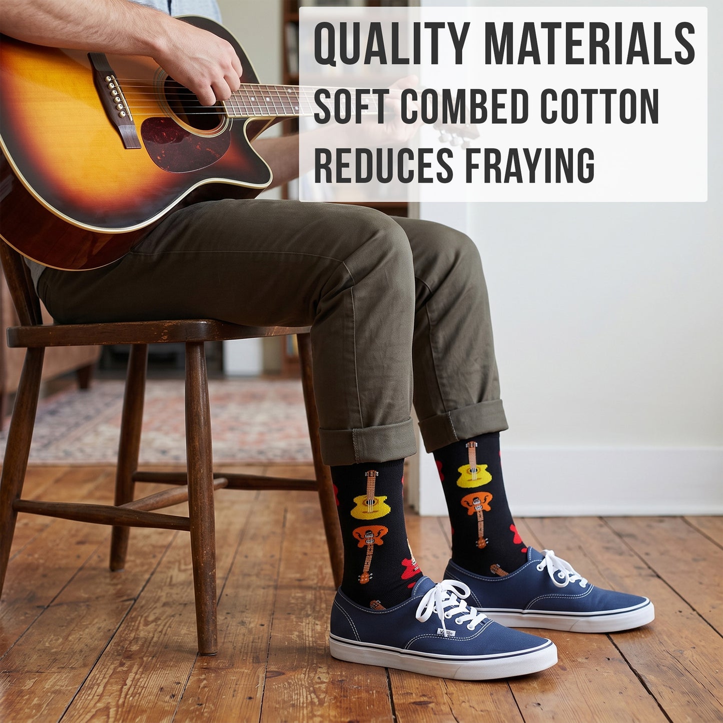 Men's Guitar Socks