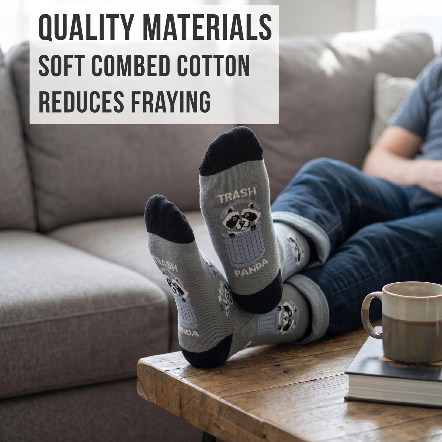 Men's Raccoon Socks