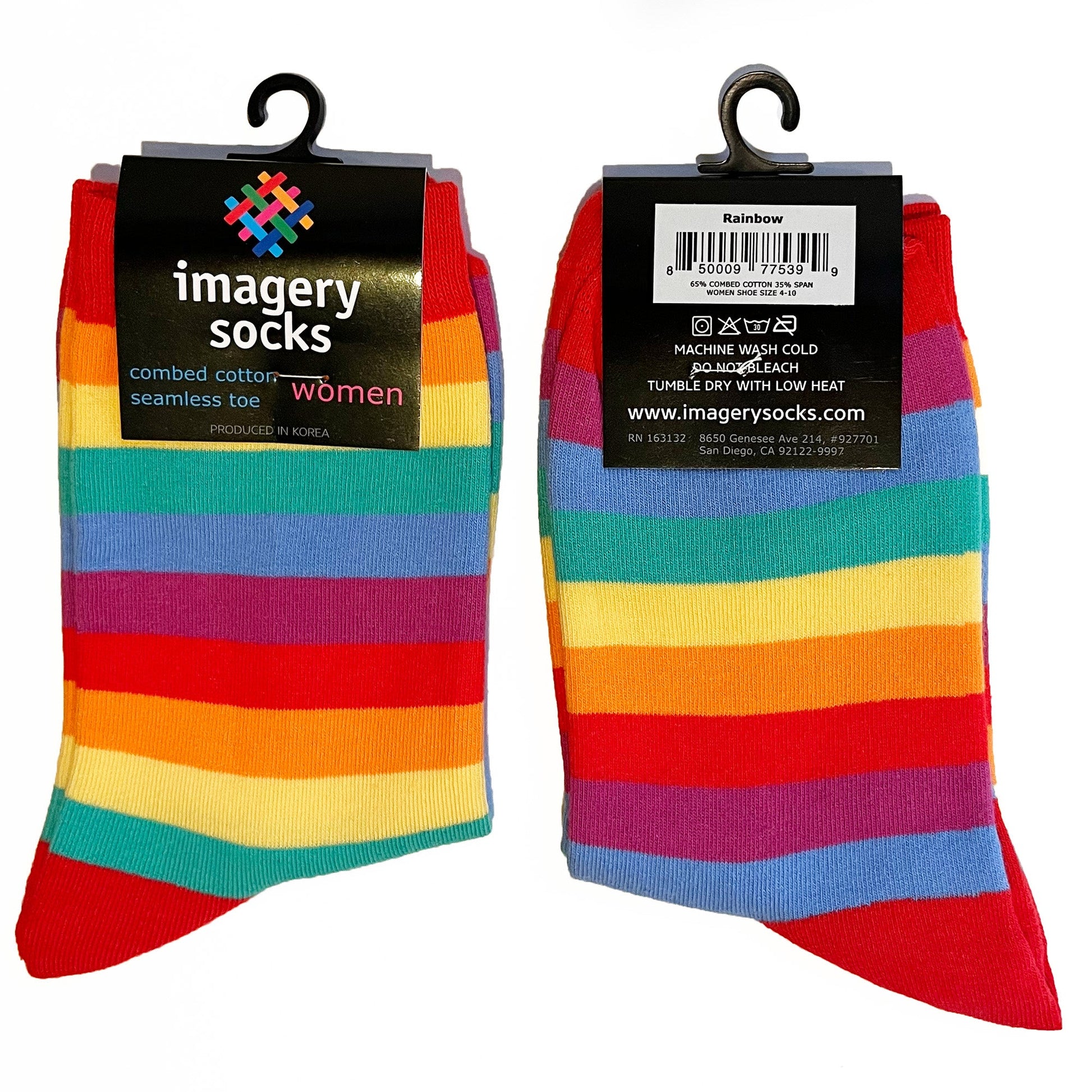 Women's Rainbow Socks - Imagery Socks