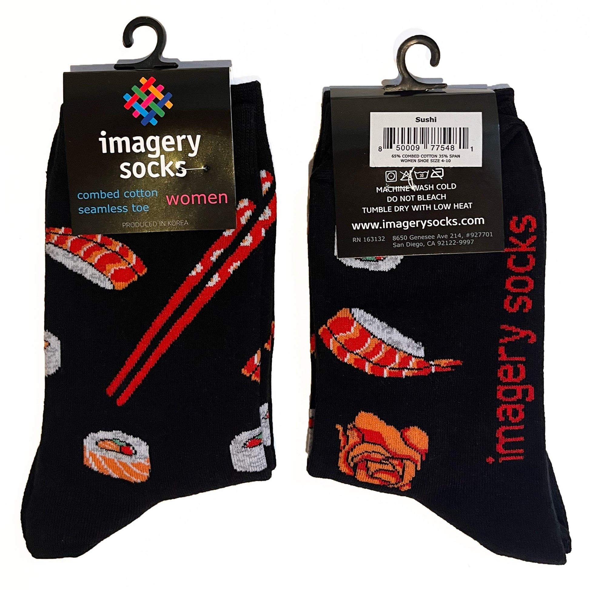 Women's Sushi Socks - Imagery Socks