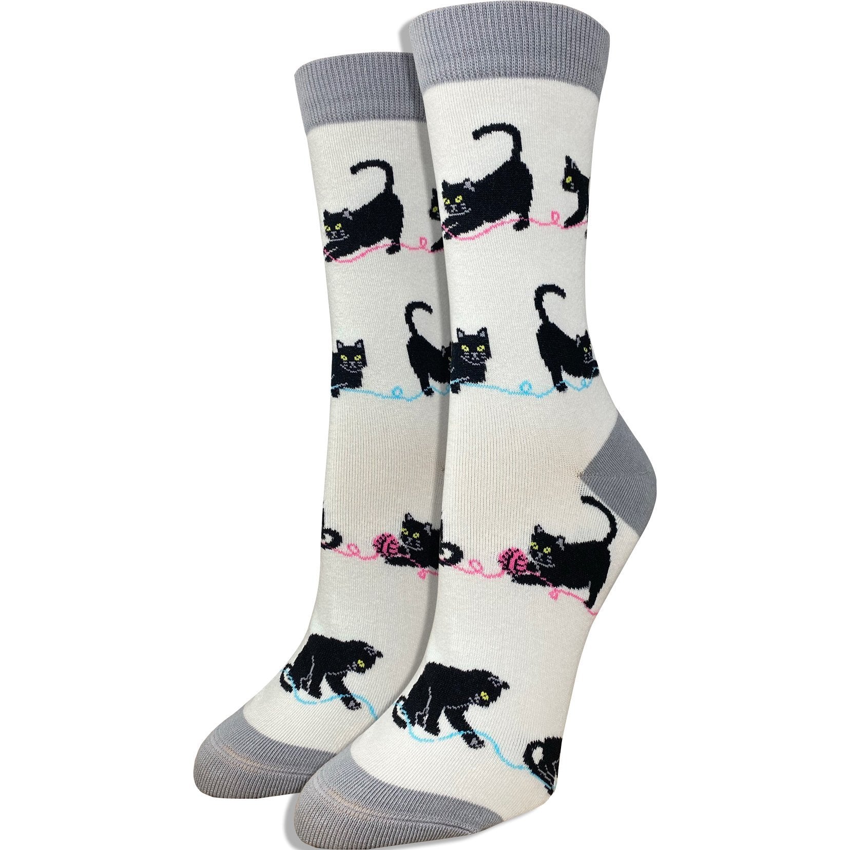 Women's Black Cat Socks – Imagery Socks