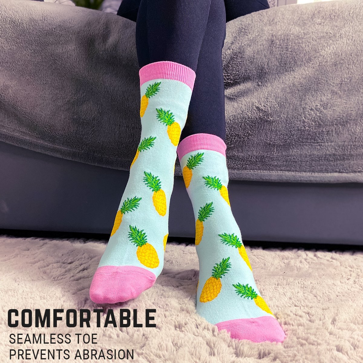 Pineapple Socks - Imagery Socks